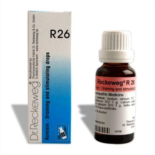 Dr.Reckeweg R26 Draining & Stimulating drops for fatigue, nocturnal perspiration, palpitations