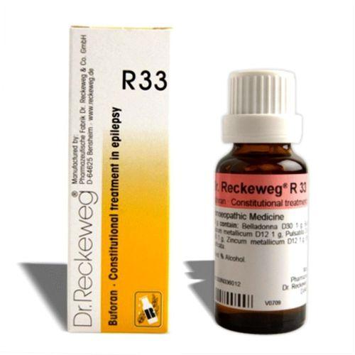 Dr.Reckeweg R33 epilepsy drops for convulsions, twitching muscles