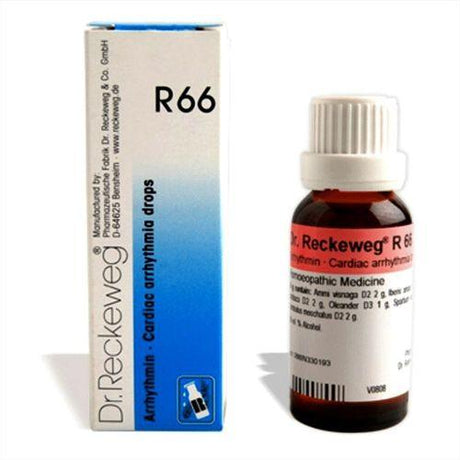 Dr.Reckeweg R66 Cardiac Arrhythmia drops for irregular heart beats, myocardial infract