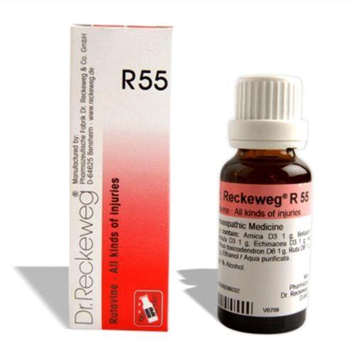 Dr.Reckeweg R55 drops for Injuries, Wounds, Strain, Sprain, Fractures