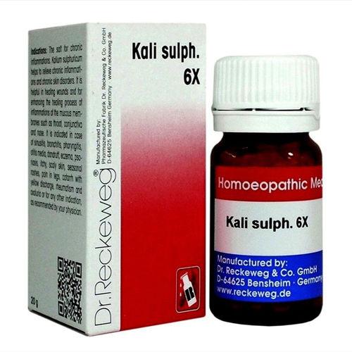 Dr.Reckeweg Biochemic Tablets Kali Sulphuricum for Eczema, Itchy Scaly Skin, Dandruff