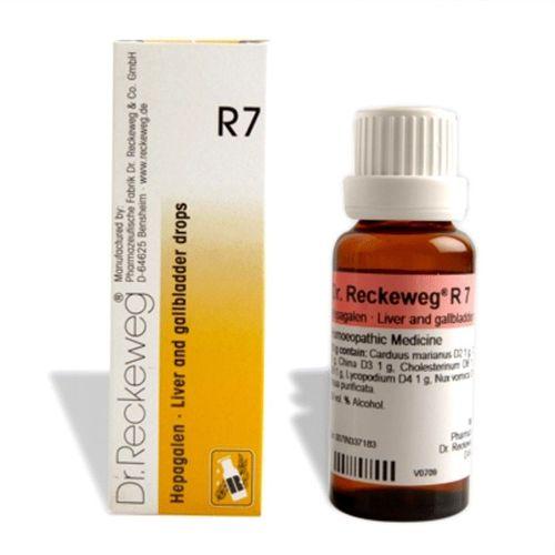 Dr Reckeweg R7 Liver Drops Homeopathic Remedy For Liver And Gallbladder Health Homeomart 0125