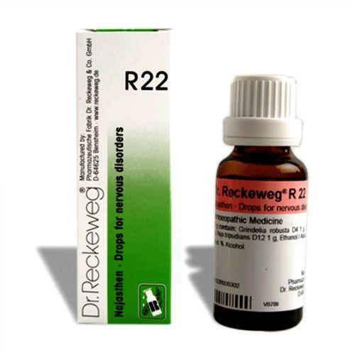 Dr.Reckeweg R22 drops for Nervous disorders, Anginous