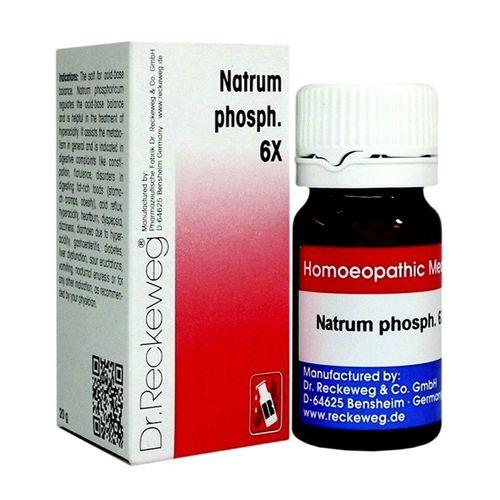 Reckeweg Biochemic Tablets Natrum Phosphoricum for Indigestion, Heartburn, Dyspepsia