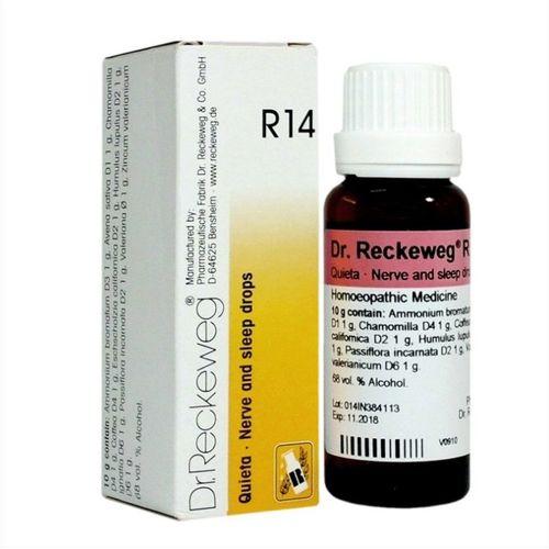 Dr.Reckeweg R14 Nerve & Sleep drops for Insomnia, Restlessness, Mental Conflicts