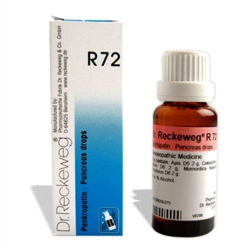 Dr.Reckeweg R72 Pancreas drops for pancreatitis, pancreas disorders