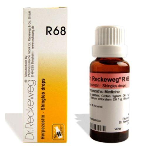 Dr.Reckeweg R68 Shingles drops for Herpes Zoster, Herpes Labialis
