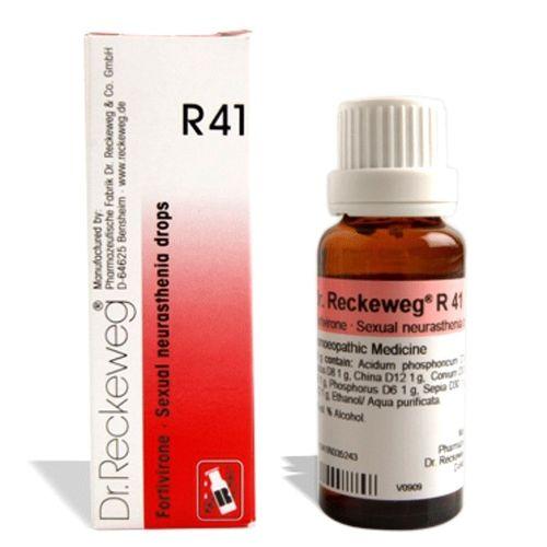 Dr.Reckeweg R41 drops for Sexual Weakness, Spermatorrhoea, loss of libido, erectile dsyfunction sex power increase