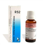 Dr.Reckeweg R52 homeopathy drops for Vomiting, Travel sickness, Nausea