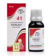 REPL Dr. Adv. No. 41 drops for female sterility  wellness, repl 41 sterlin f drops, repl dr advice no 41 uses, homeopathy medicine for female sterility, sterlin f drops fertility homeopathy, best homeopathy for hormonal imbalance female, repl 41 for irregular periods