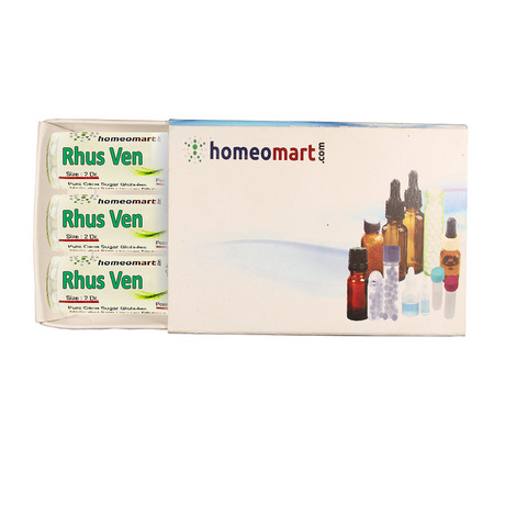 Rhus Venenata 2 Dram Pills Box