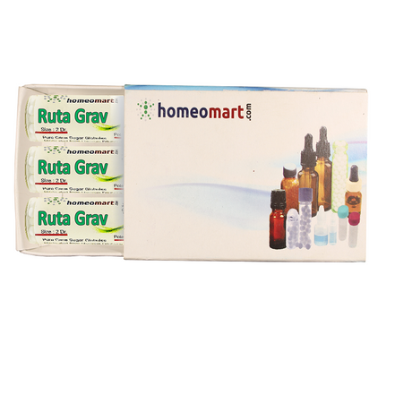 Homeopathy Ruta Graveolens 2 Dram Pills 6C, 30C, 200C, 1M, 10M