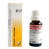 Dr.Reckeweg R17 homeopathy Tumour drops for Tissue growths, Scales, Warts, Eczema, Rashes