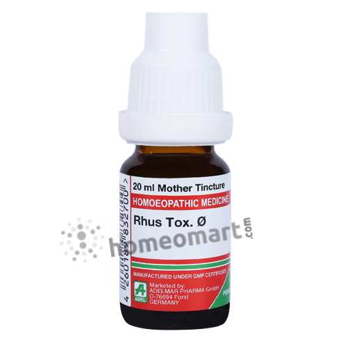 Adel Rhus Toxicodendron Homeopathy Mother Tincture Q