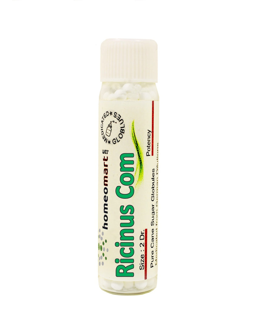 Ricinus Communis Homeopathy medicated pills