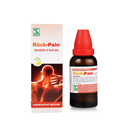 Schwabe Ruck-Pain Drops for Spondylitis & Back Pain