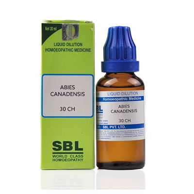 SBL Abies Canadensis Homeopathy Dilution 6C, 12C, 30C, 200C, 1M, 10M