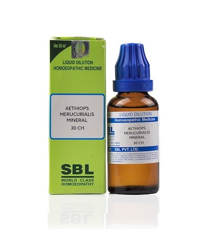 SBL-Aethiops-Mercurialis-Mineralis-Homeopathy-Dilution-6C-30C-200C-1M 