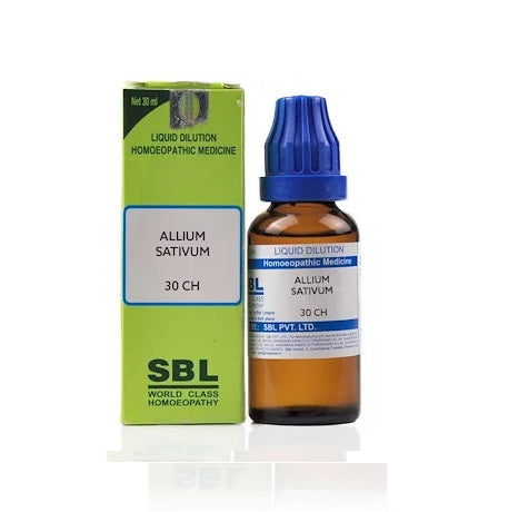 SBL-Allium-Sativum-Homeopathy-Dilution-6C-30C-200C-1M-10M