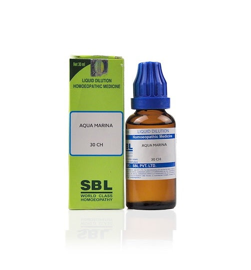 SBL Aqua Marina Homeopathy Dilution 6C, 30C, 200C, 1M, 10M, CM
