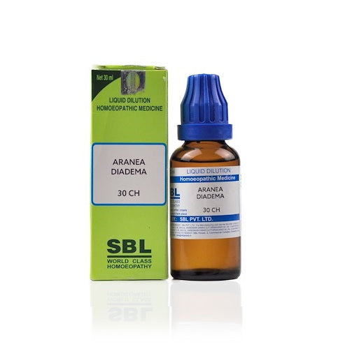 SBL-Aranea-Diadema-Homeopathy-Dilution-6C-30C-200C-1M-10M.