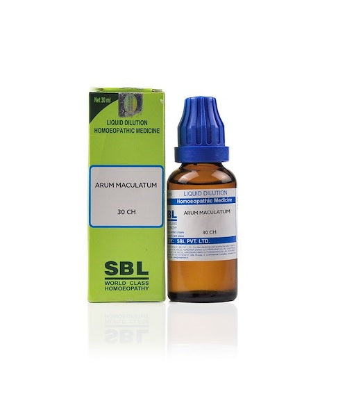 SBL-Arum-Maculatum-Homeopathy-Dilution-6C-30C-200C-1M-10M