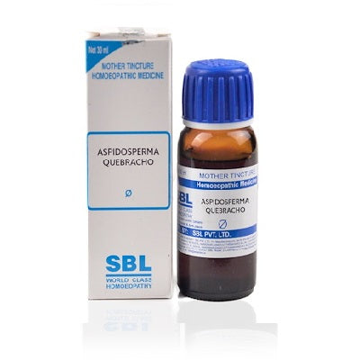 SBL Aspidosperma Quebracho Homeopathy Mother Tincture Q 