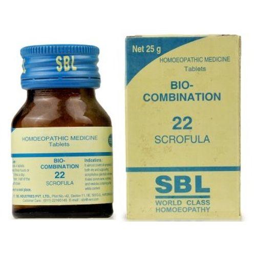 SBL Bio Combination No 22 Tablets for Scrofula