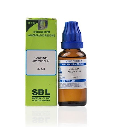 SBL Cadmium Arsencicum Homeopathy Dilution 6C, 30C, 200C, 1M, 10M, CM
