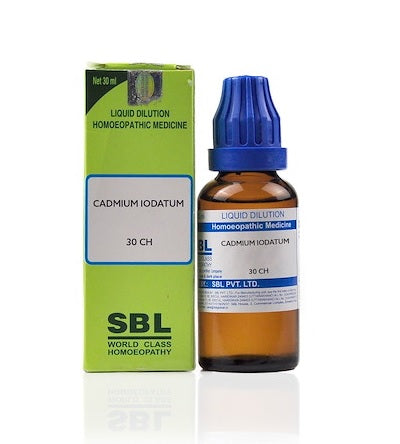 SBL Cadmium Iodatum Homeopathy Dilution 6C, 30C, 200C, 1M, 10M, CM