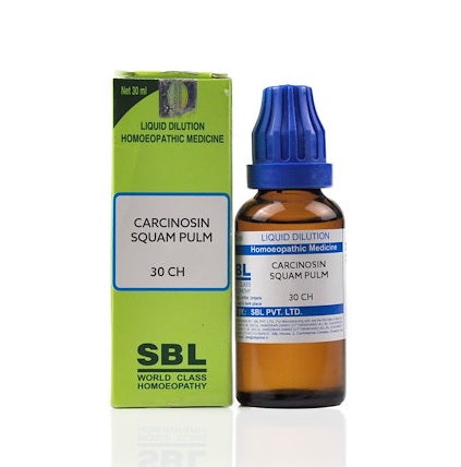 SBL Carcinosin Squam Pulm Homeopathy Dilution 6C, 30C, 200C, 1M, 10M.