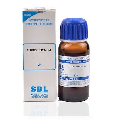 SBL Citrus Limonum Homeopathy Mother Tincture Q