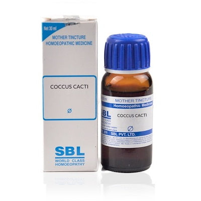 SBL Coccus Cacti Homeopathy Mother Tincture Q in 30ml