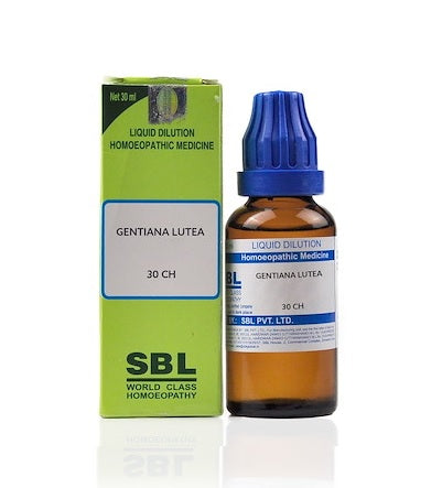 SBL-Gentiana-Lutea-Homeopathy-Dilution-6C-30C-200C-1M-10M