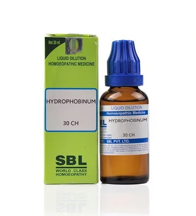 SBL Hydrophobinum Homeopathy Dilution 6C, 30C, 200C, 1M, 10M, CM