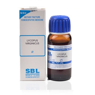 SBL Lycopus Virginicus Homeopathy Mother Tincture Q