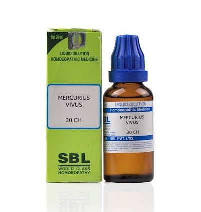 SBL-Mercurius-Vivus-Homeopathy-Dilution-6C-30C-200C-1M-10M