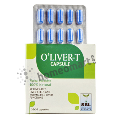 SBL O'Liver-T Capsules for Jaundice, enlarged & fatty liver