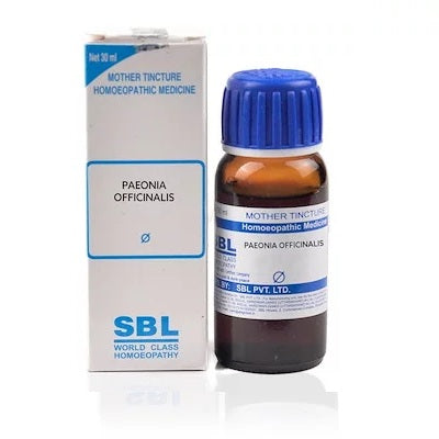 SBL Paeonia Officinalis Homeopathy Mother Tincture Q