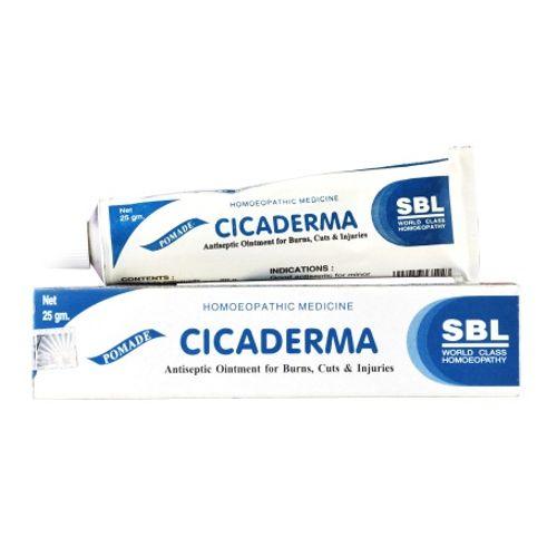 SBL Pomade Cicaderma Antiseptic Ointment for Burns, Cuts and Injuries