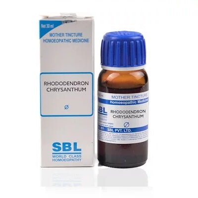 Rhododendron Chrysanthum Homeopathy Mother Tincture Q 30/100ml – Homeomart