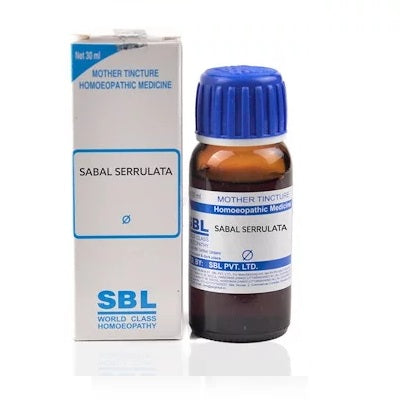 SBL Sabal Serrulata Homeopathy Mother Tincture Q