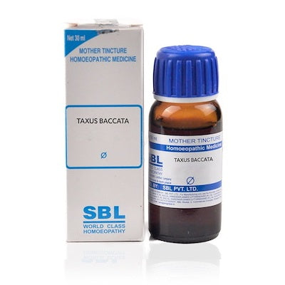 SBL Taxus Baccata Homeopathy Mother Tincture Q