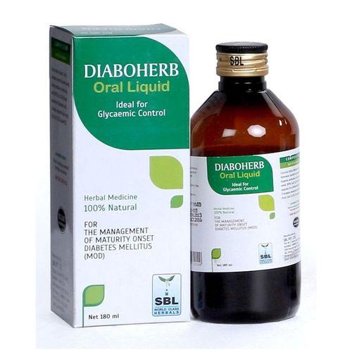 SBL homeopathy Diaboherb Syrup for Controlling Blood Sugar Levels