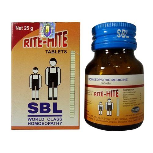 SBL Rite-Hite Tablets homeopathy grow tall medicine 