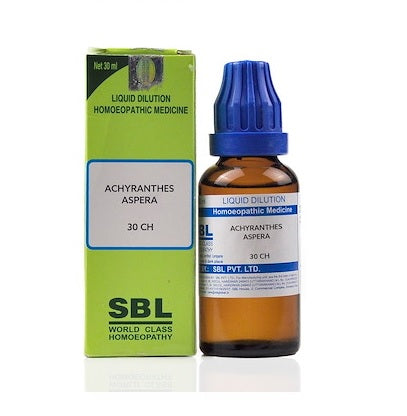 SBL Achyranthes Aspera Homeopathy Dilution 6C, 30C, 200C, 1M, 10M