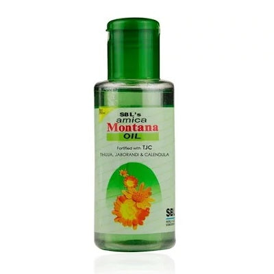 SBL Arnica Montana Hair Oil TJC for Premature Graying, Dandruff