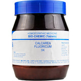 SBL Biochemic Tablet Calcarea Fluorica in 450 Gms Pack, chuessler salts, varicose veins, bone health, ligament support, connective tissue, tooth enamel, dental care, cracked skin, ganglion cyst, exostosis,