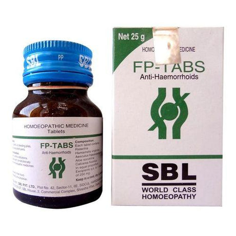 Get fast relief from piles, fissures, bleeding & anal pain with SBL FP-TABS. Natural, safe & effective homeopathic remedy with no side effects.