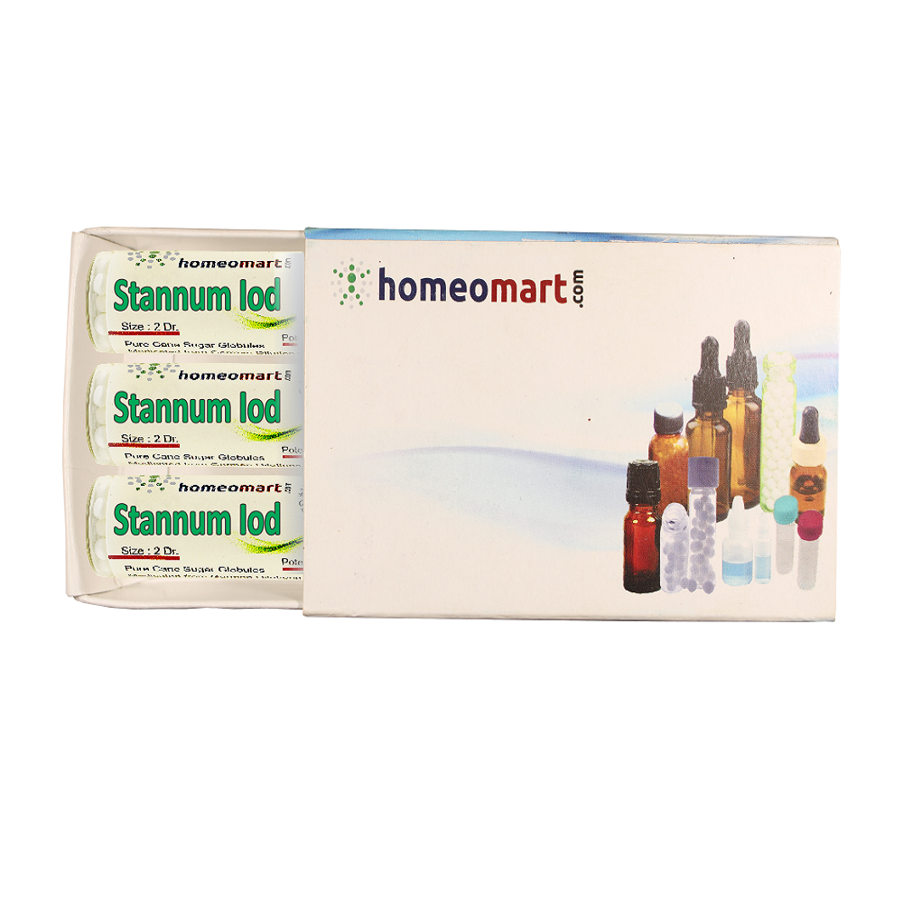 Stannum Iodatum 2 Dram Pills 6C, 30C, 200C, 1M, 10M